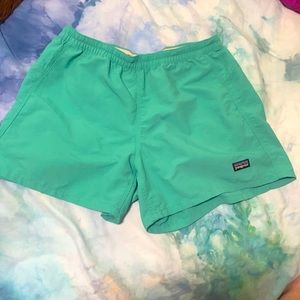 Patagonia blue baggies